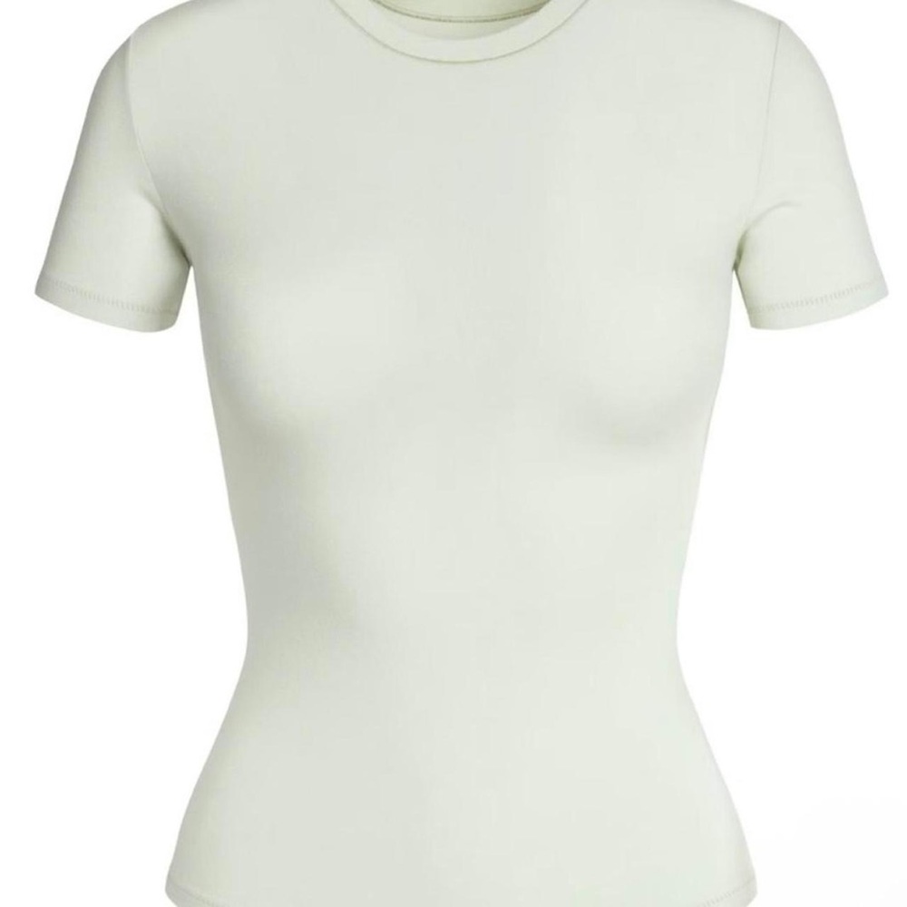 New SKIMS cotton jersey  Short Sleeve Tee spearmint